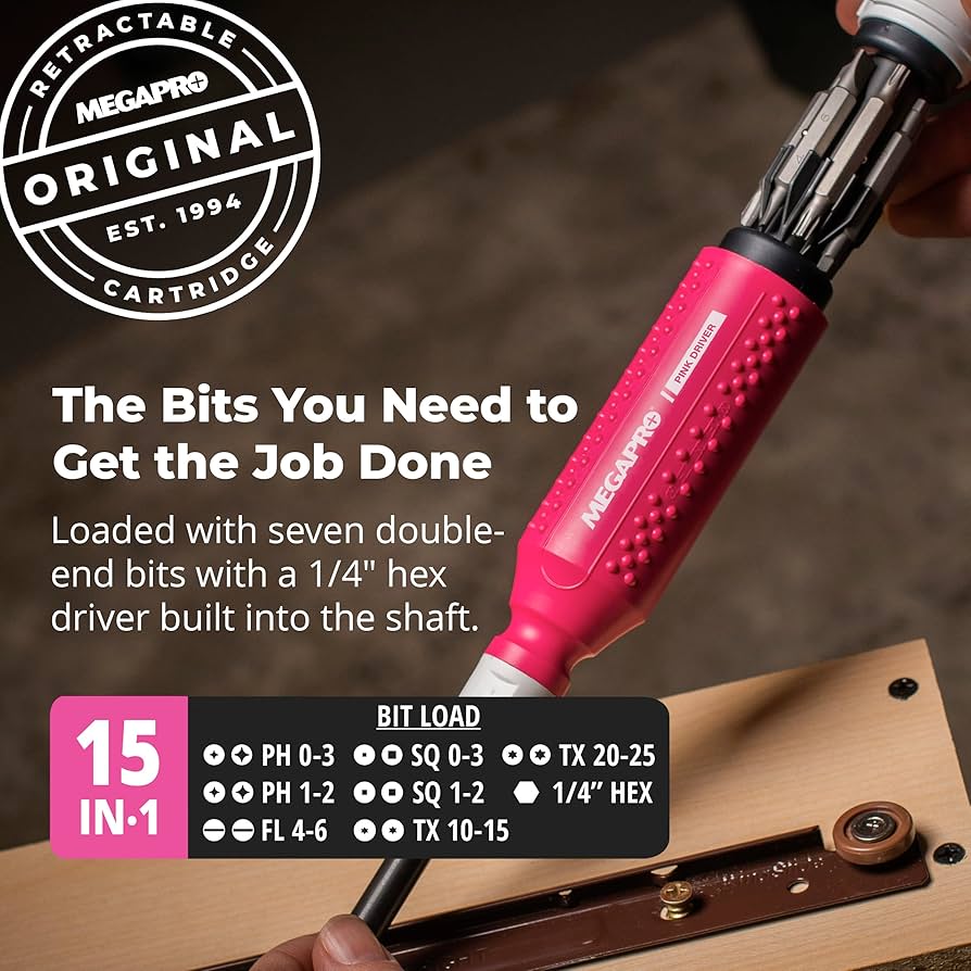 MEGAPRO® 15-in-1 Original Multi-bit Screwdriver | Home DIY